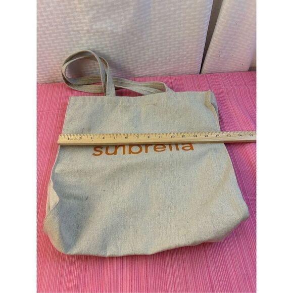 Sunbrella tote bag 14.5x15 - Picture 6 of 10